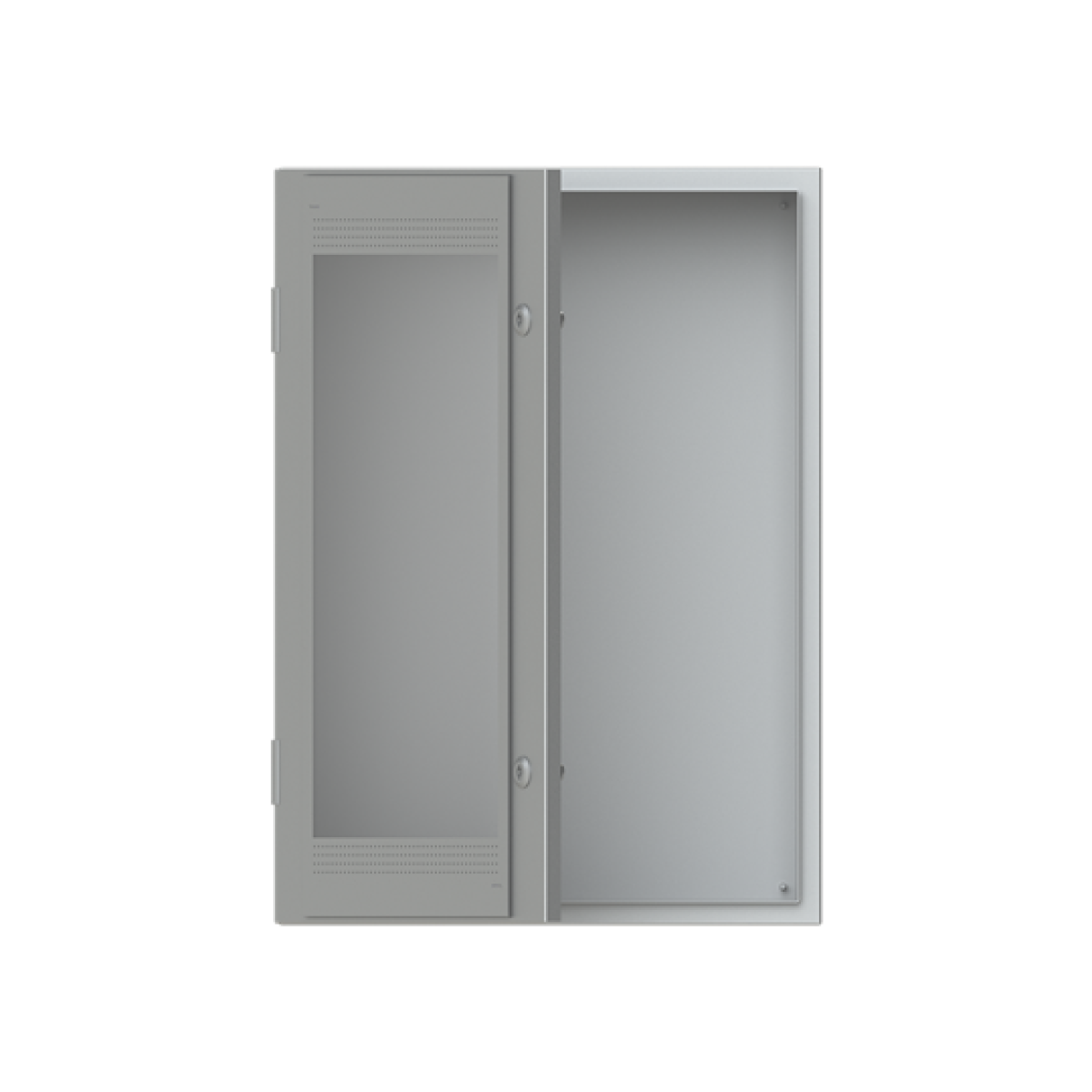 ENCLOS. GLASS DOOR ST.STEEL 700X500X250