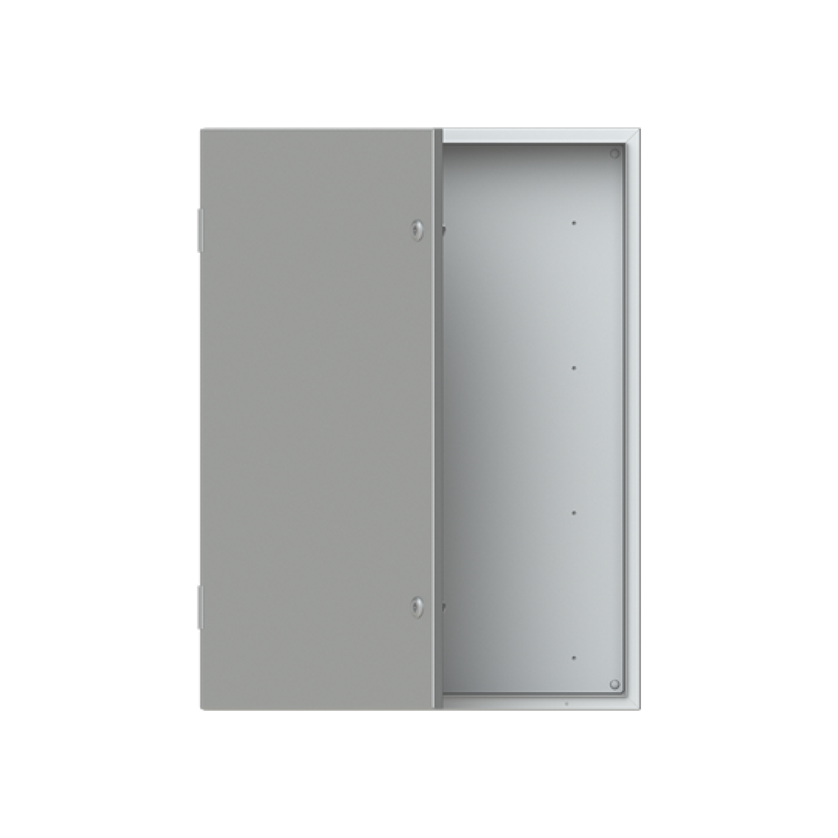 ENCLOS.BL.DOOR.PLATE S.STEEL 800x600x200