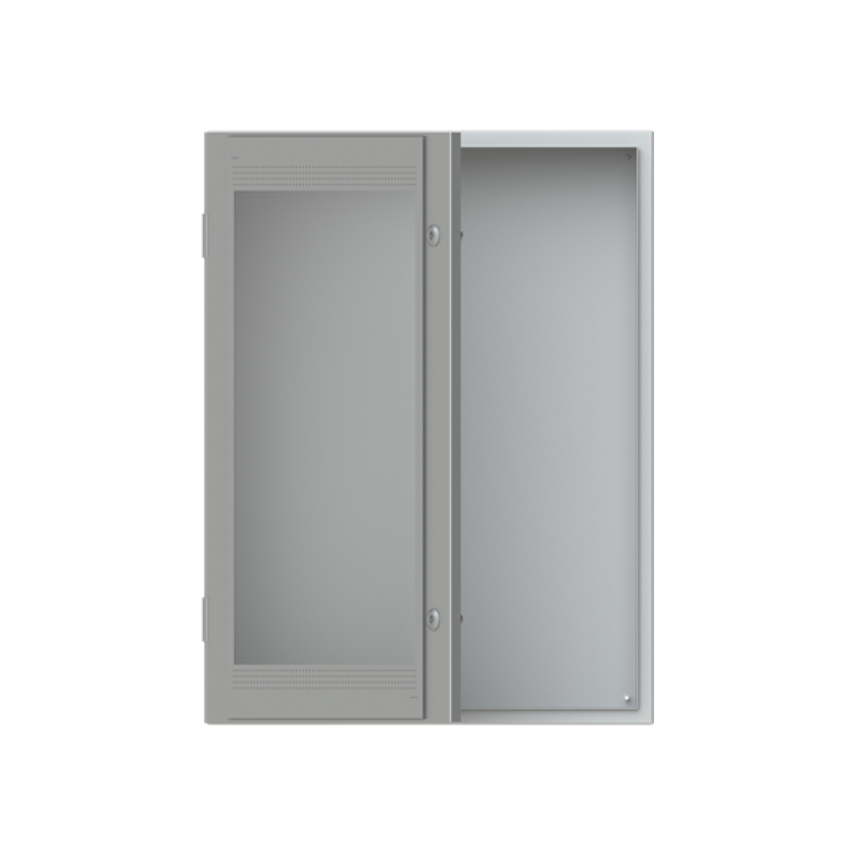 ENCLOS. GLASS DOOR ST.STEEL 800X600X250