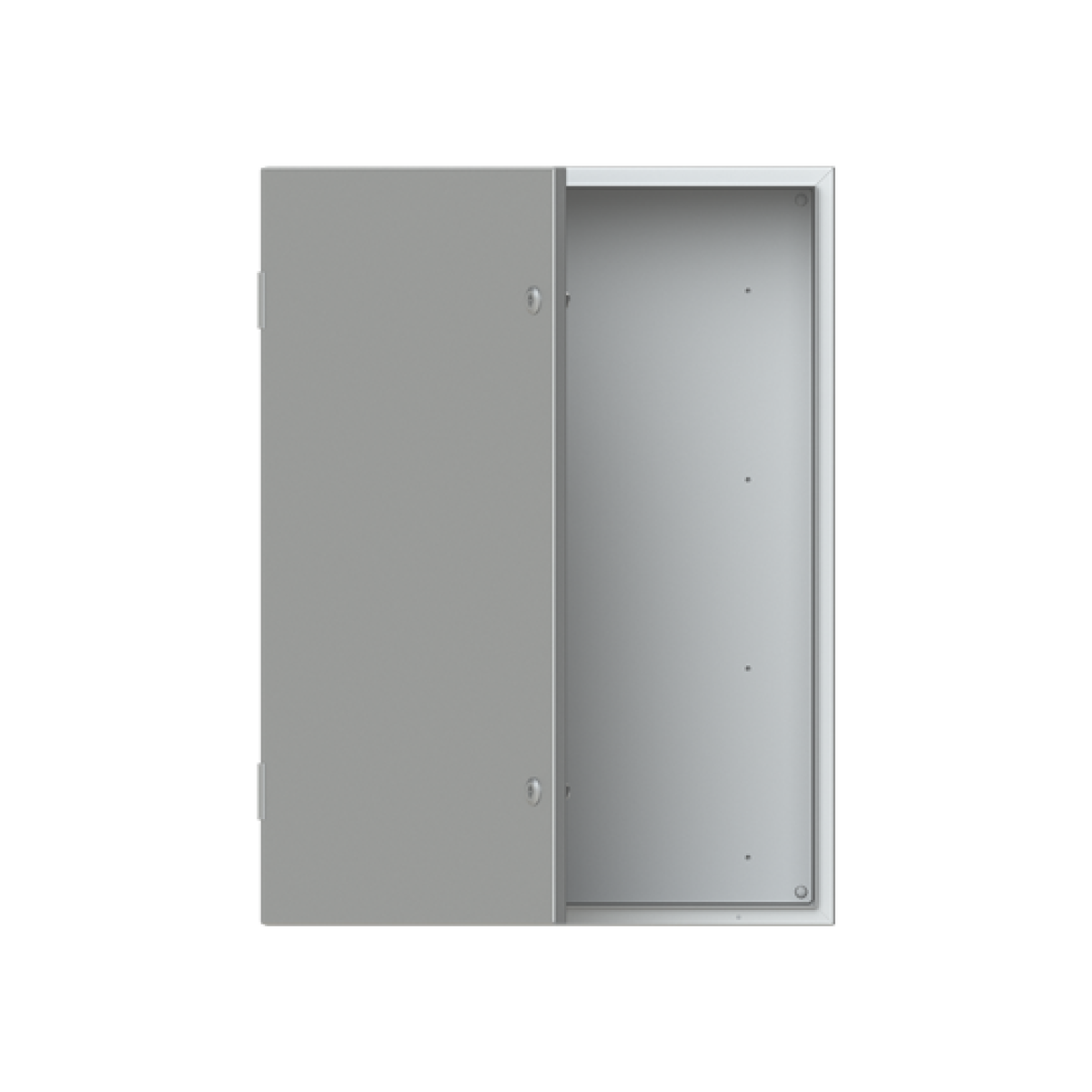 ENCLOS.BL.DOOR.PLATE S.STEEL 800X600X300