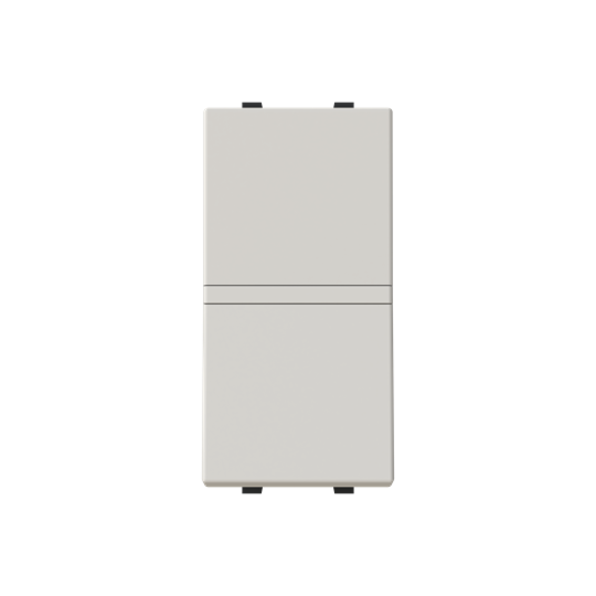 Insertcover Rockerbutton, 2-pole switch with LED exchangeable Dune - Zenit