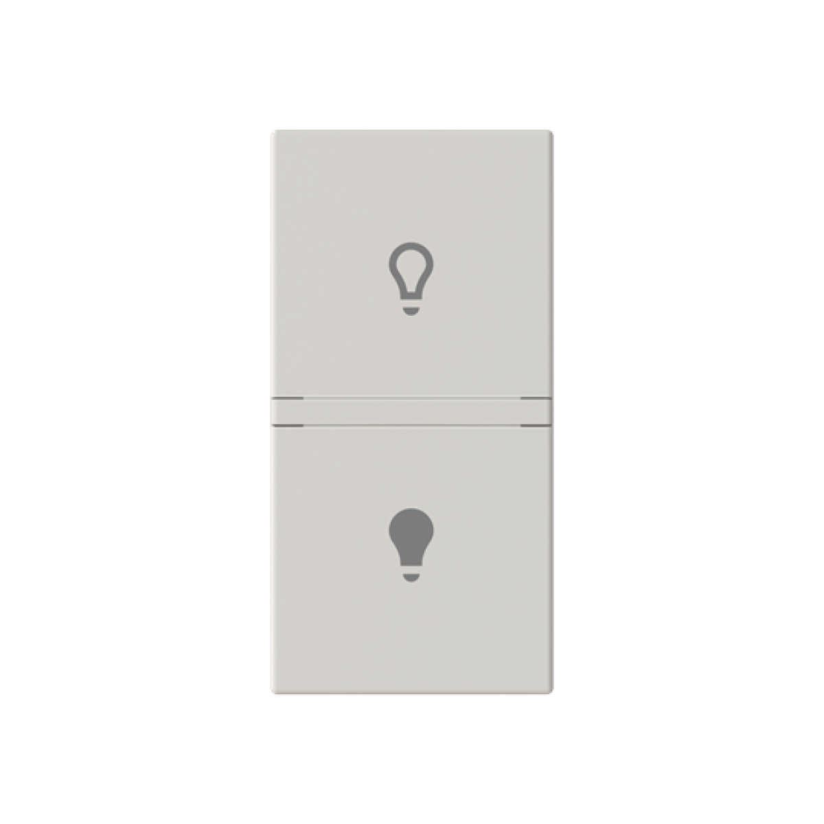 Rocker Switchpush button with Symbol "light" Dune - Zenit