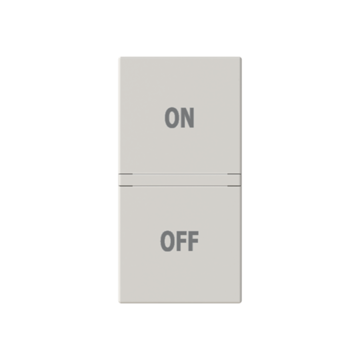 Rocker Switchpush button with OnOff Dune - Zenit