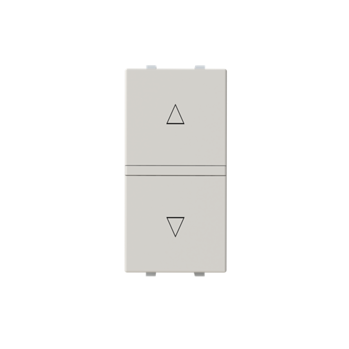 Blind control insertcover Rockerbutton, Off switch 1-pole Dune - Zenit