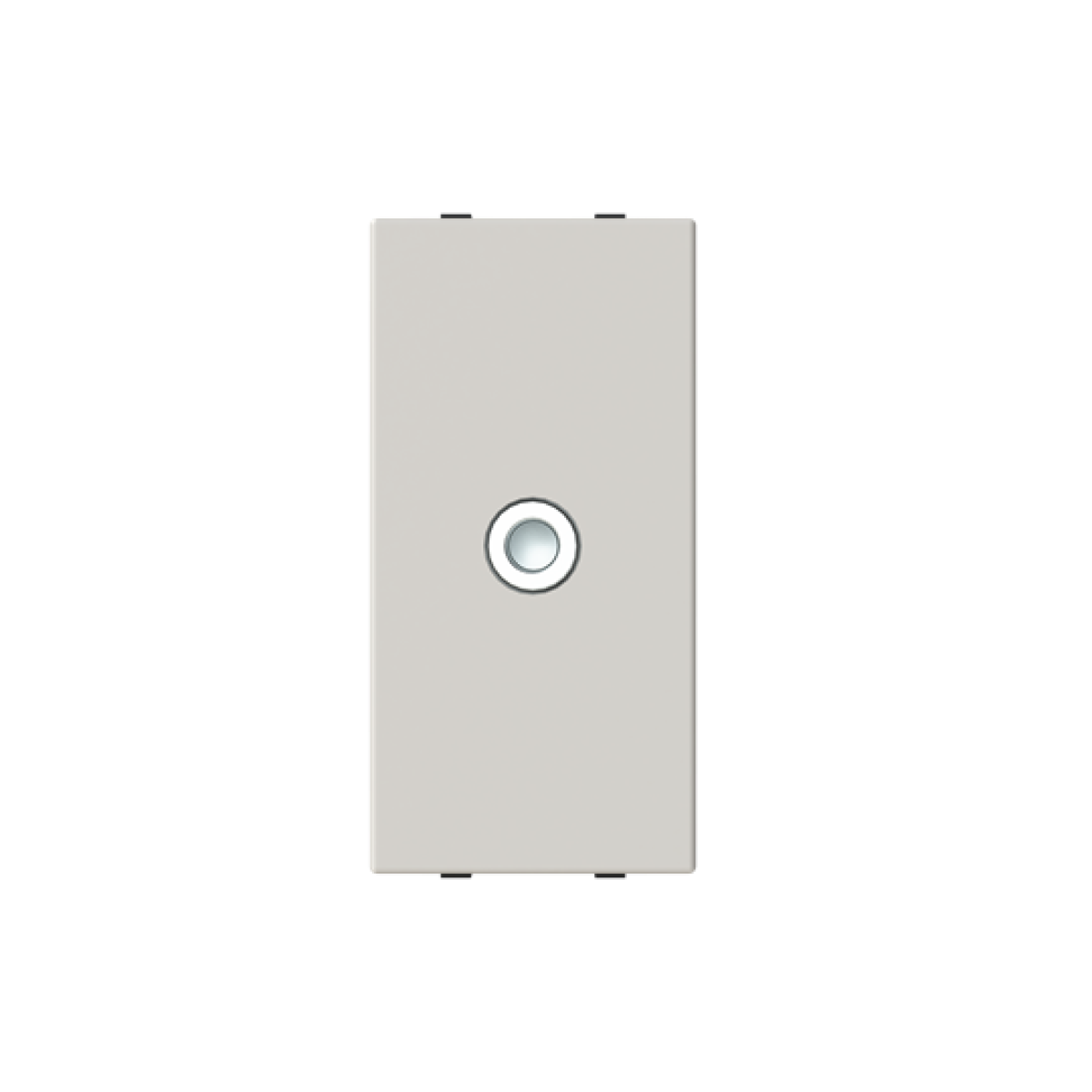 Insertcover ModularJack 1 gang Dune - Zenit