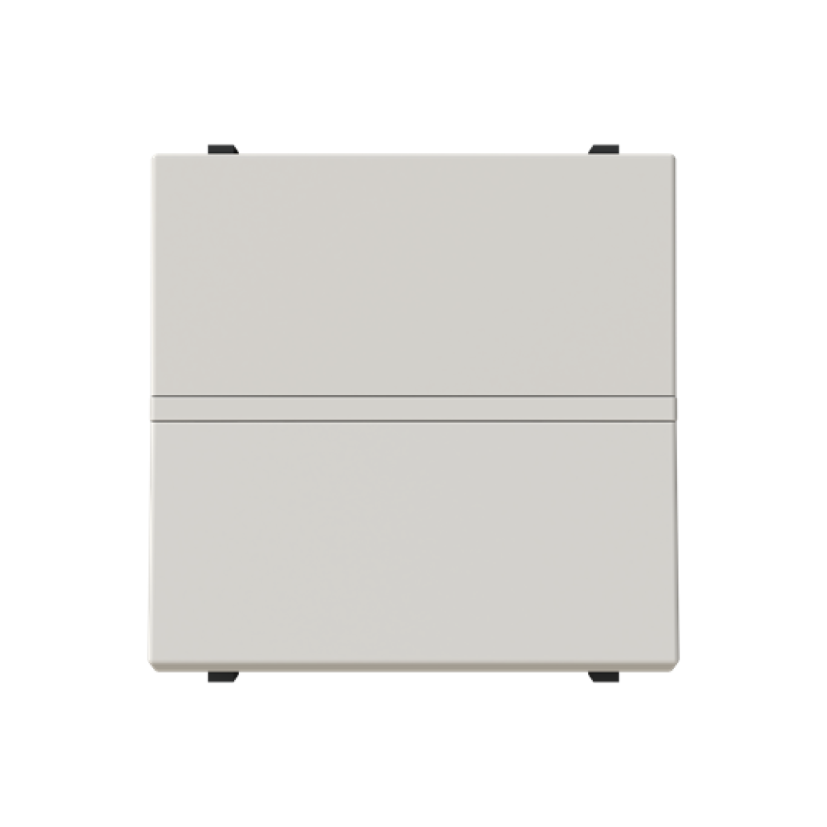 Insertcover Rockerbutton, 2-pole switch with LED exchangeable Dune - Zenit