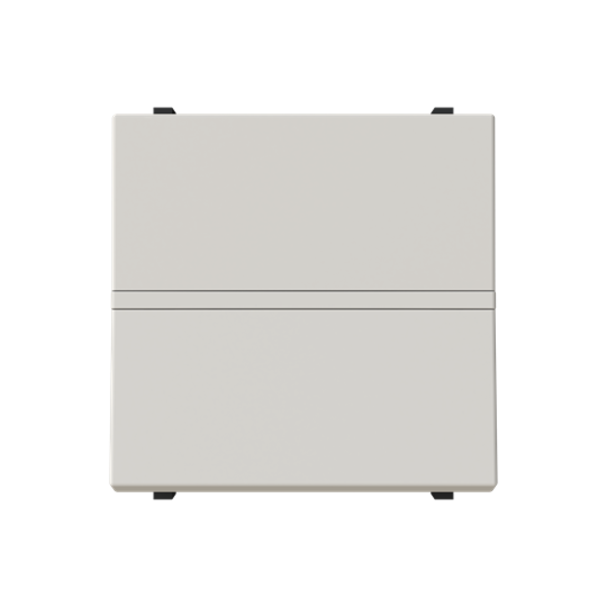 Insertcover Rockerbutton, Intermediate switch with LED exchangeable Dune - Zenit