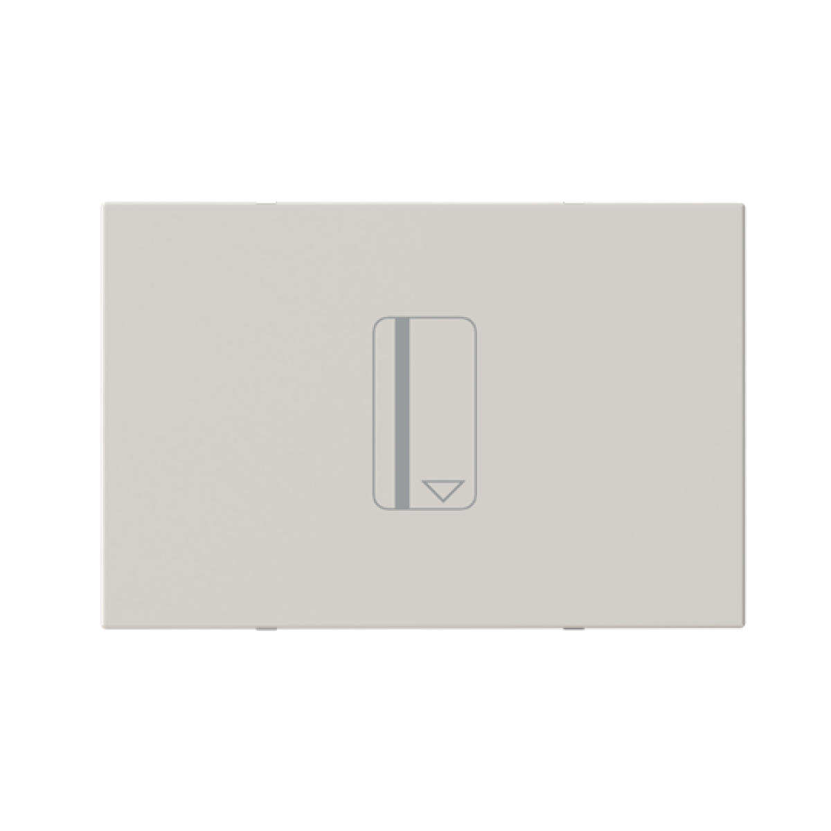 Card switch insertcover with LED exchangeable Dune - Zenit