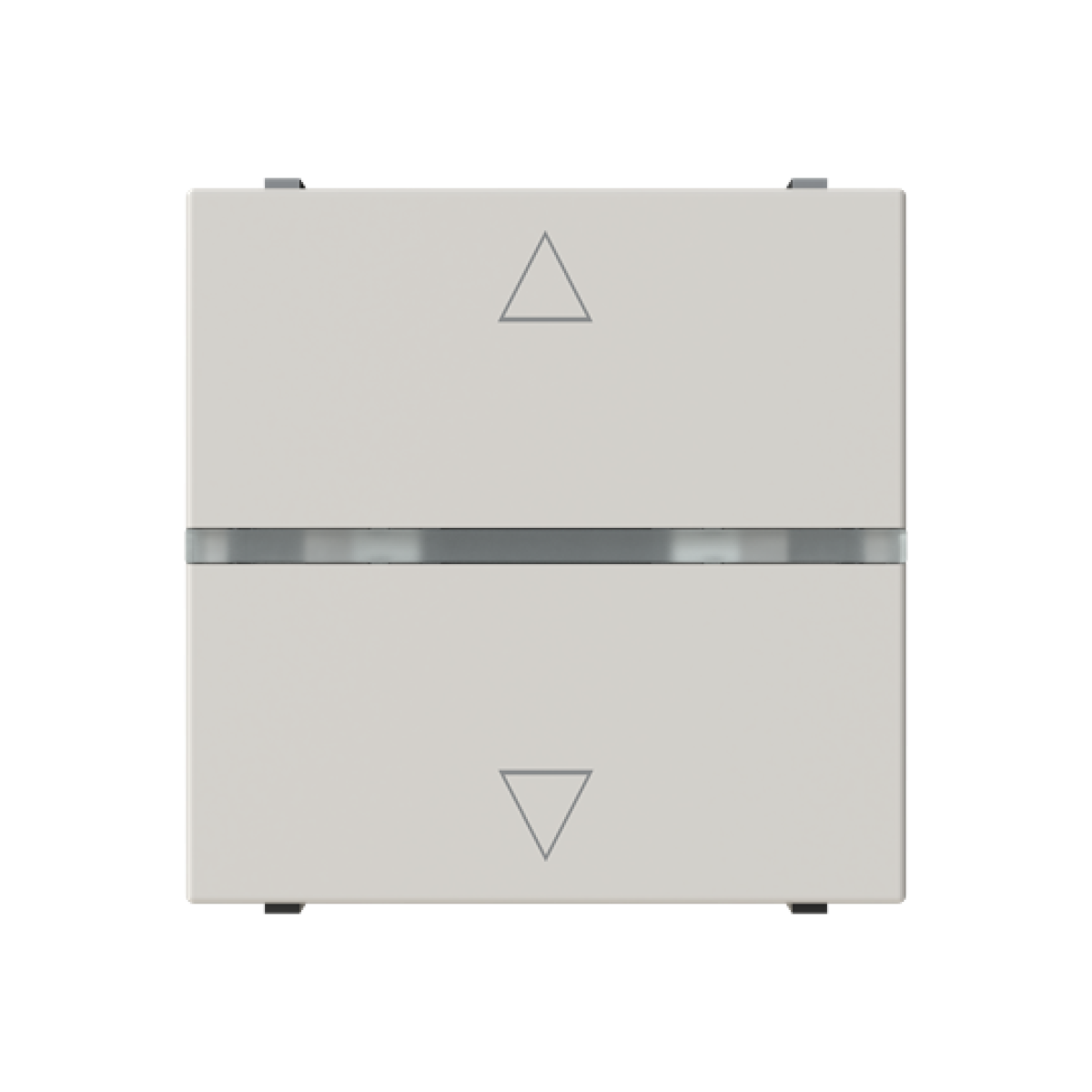 Blind control insertcover Rockerbutton, Off switch 1-pole Dune - Zenit