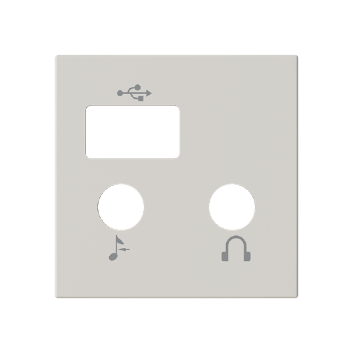 Cover plate Usb with IO  USB Dune - Zenit