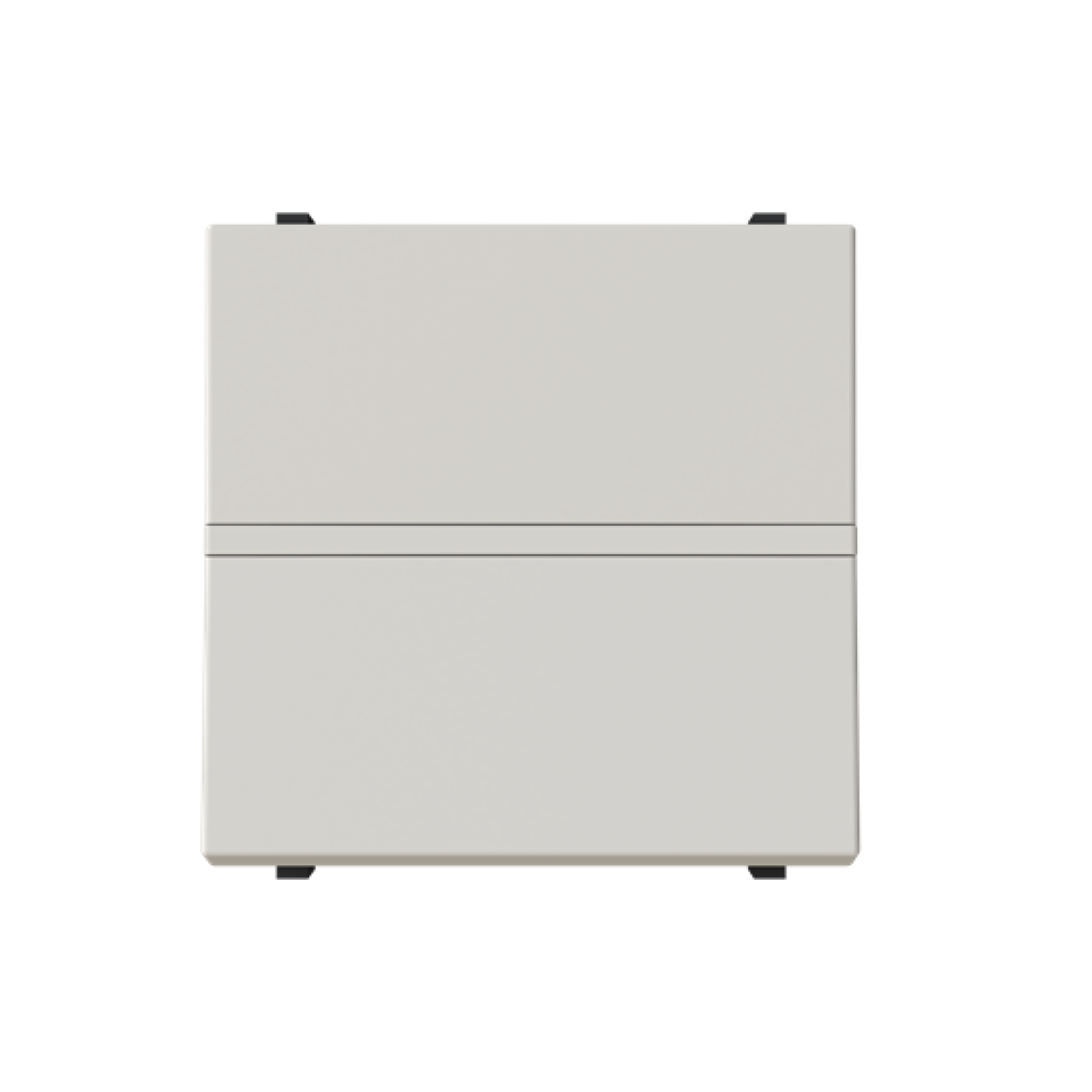 Insertcover Rockerbutton, Two-way switch with LED exchangeable Dune - Zenit