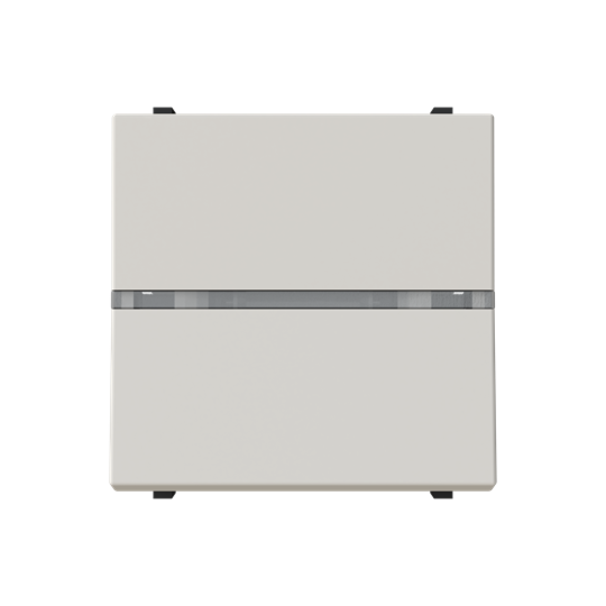 Insertcover Without imprint Push button, Single push button 1P 1NO 1CO Dune - Zenit