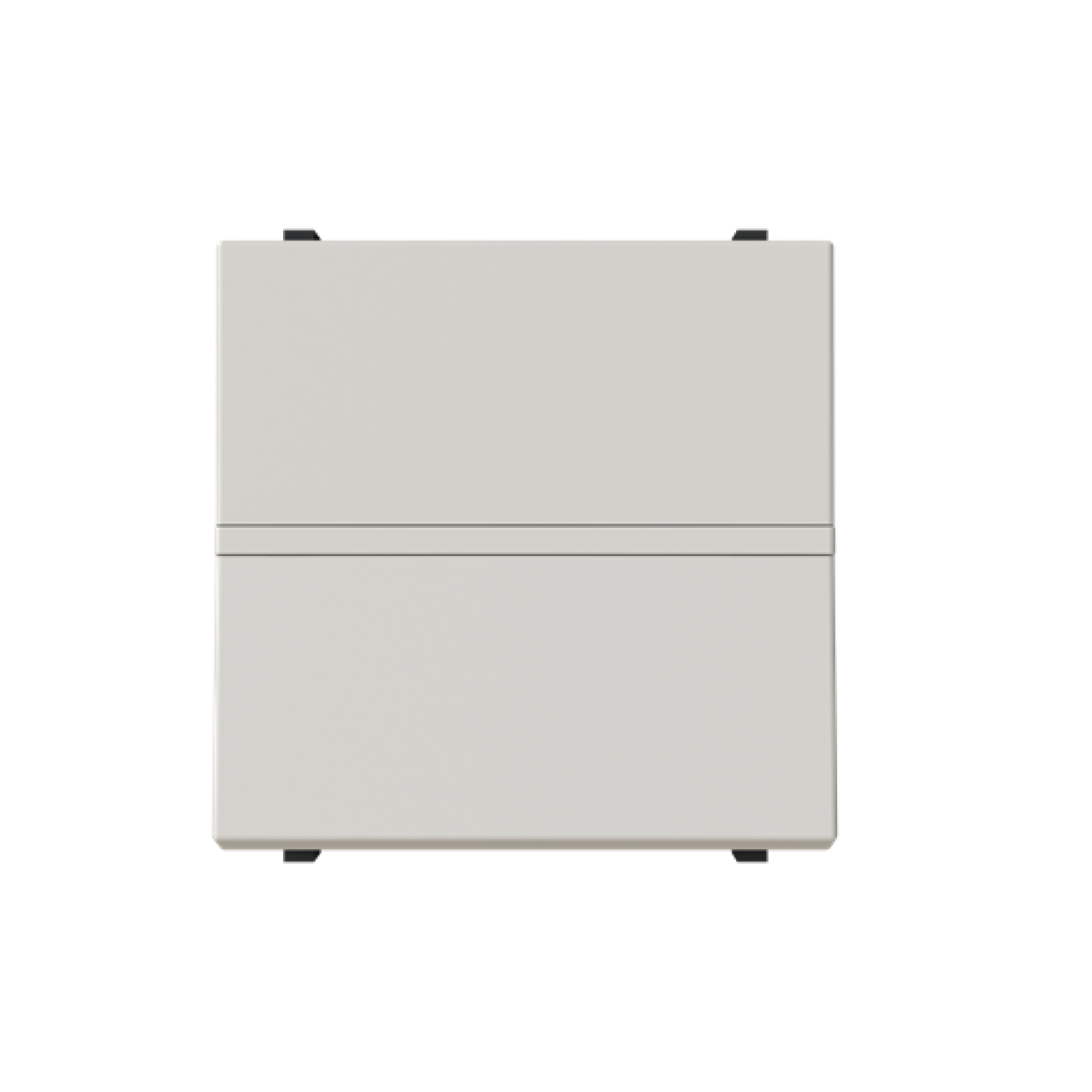 Insertcover Without imprint Push button, Single push button 1P 1NO 1CO Dune - Zenit