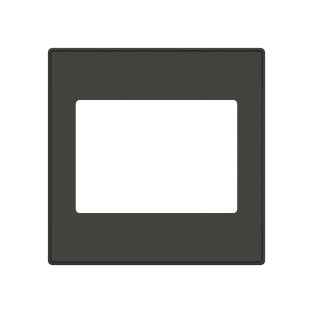 Cover plate Black - Sky Niessen