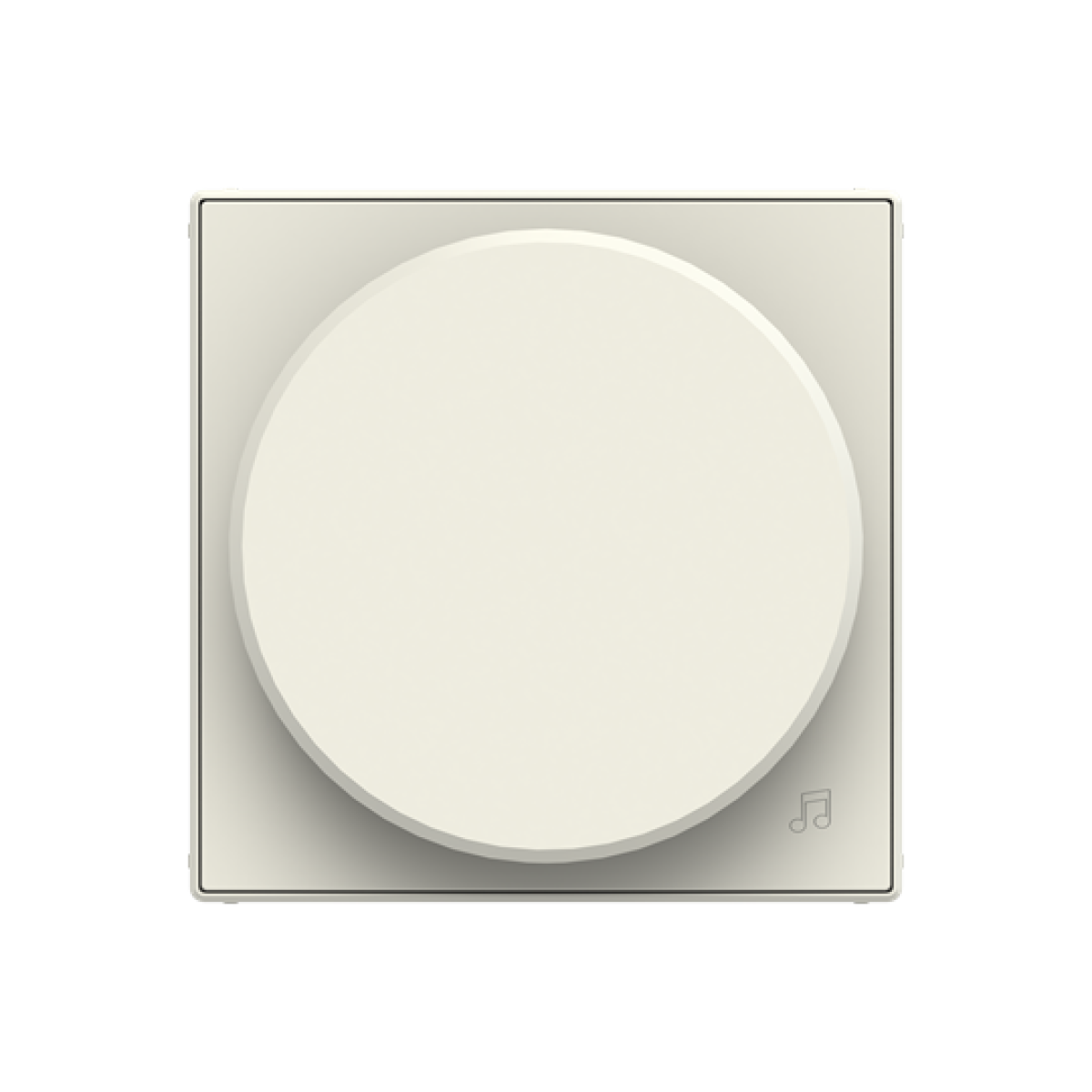 Cover plate for Loudness control Turn button White - Sky Niessen