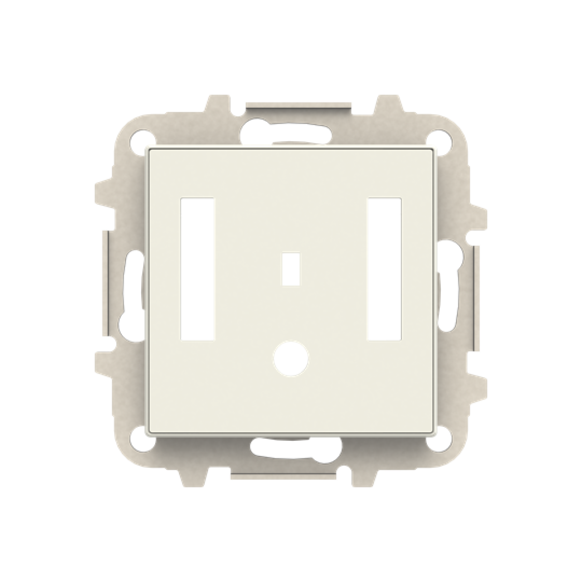 Cover plate Loudness control Central cover plate White - Sky Niessen