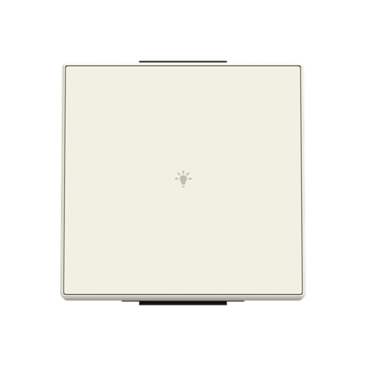 Rocker Symbol "light" for Switchpush button One-part button White - Sky Niessen