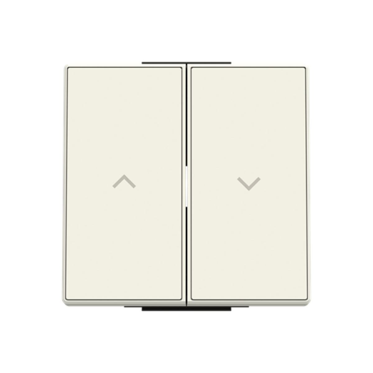 Rocker Symbol "arrows" for Venetian blind Two-part button White - Sky Niessen