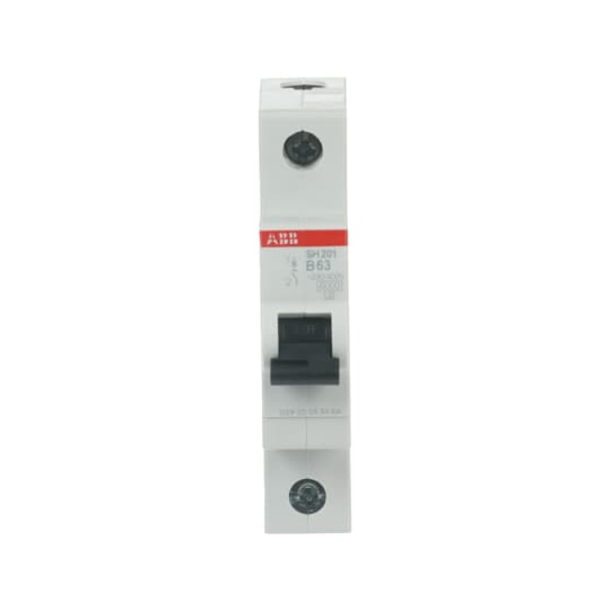 Miniature Circuit Breaker - SH200 - 1P - 63 A - B - AC 6 kA