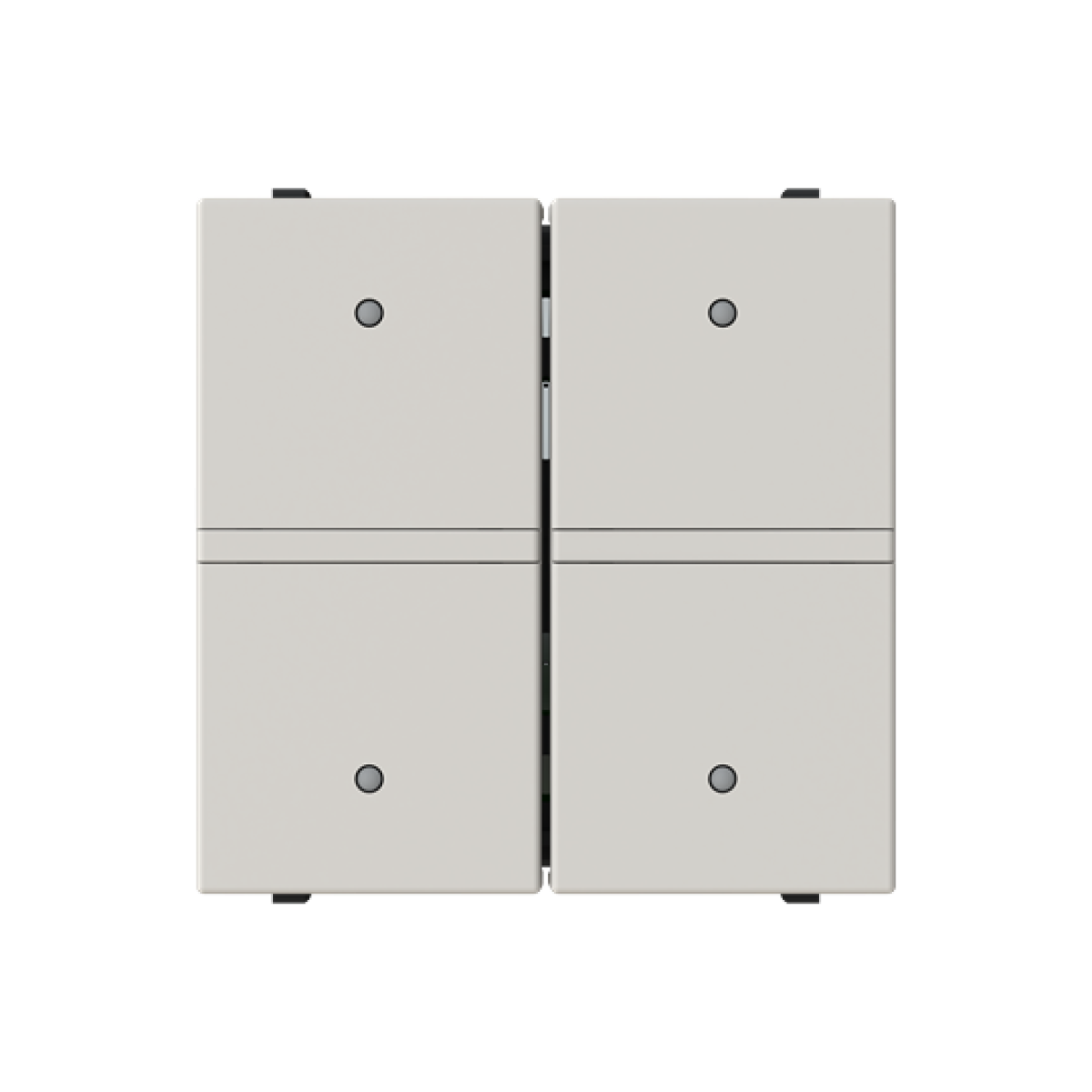 Insertcover with LED exchangeable 1 rocker Dune - Zenit