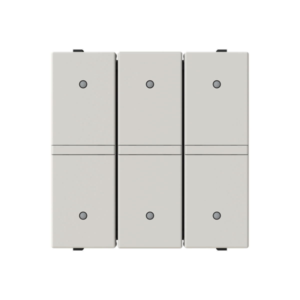 Insertcover with LED exchangeable 1 rocker Dune - Zenit
