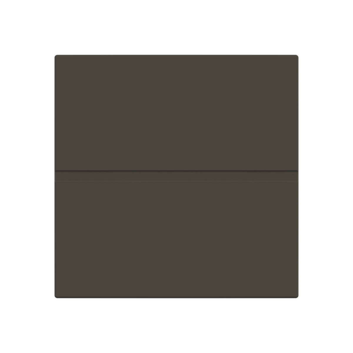 Rocker Switchpush button with None Anthracite - Zenit