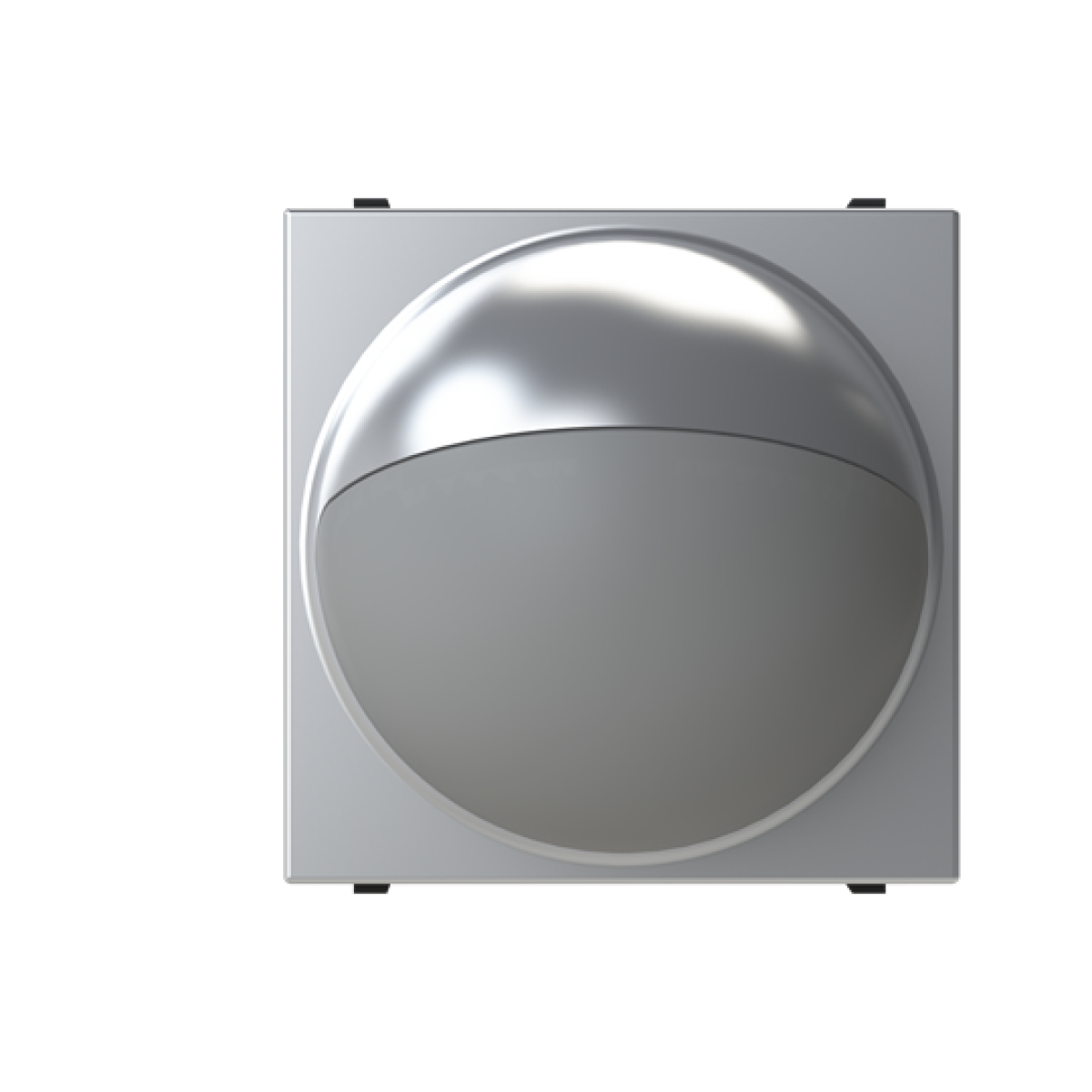 Insertcover Movement sensor Silver - Zenit