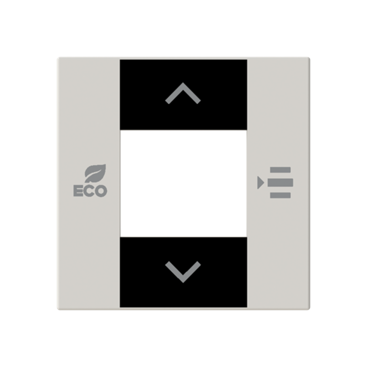 Cover plate Thermostat with Various symbols Dune - Zenit