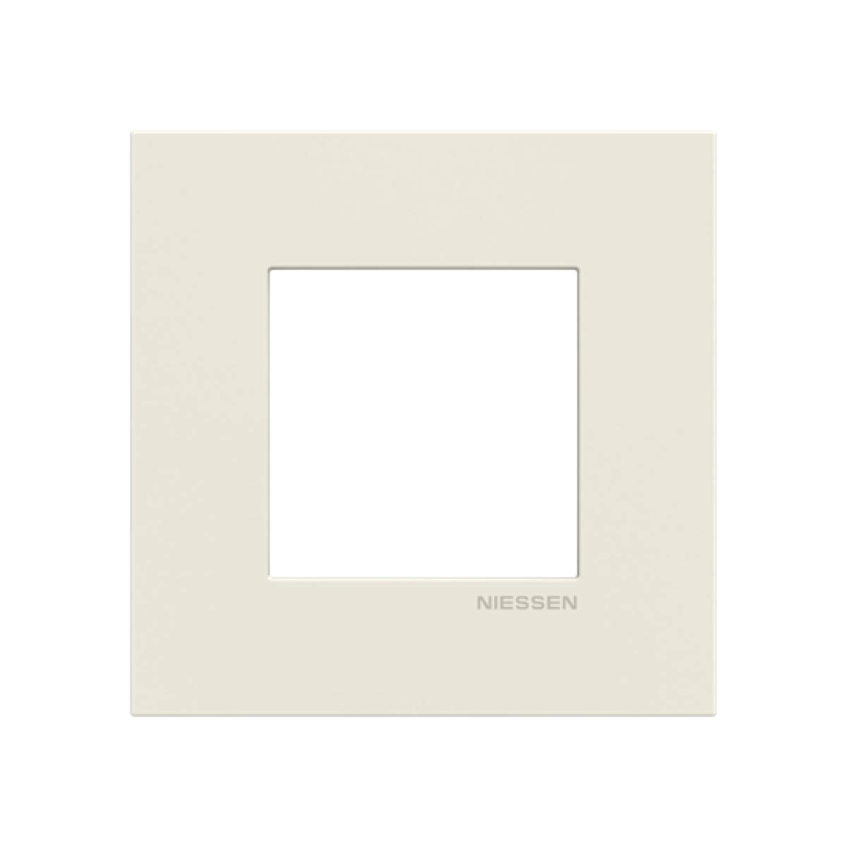 Frame 1-gang White - Zenit