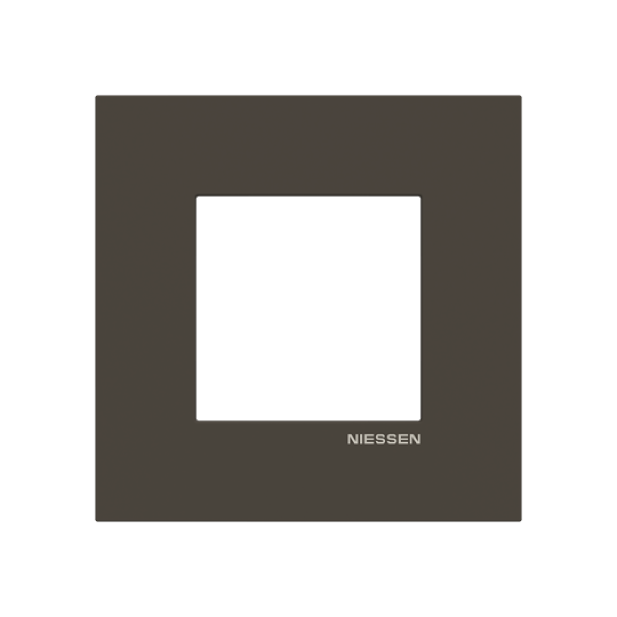 Frame 1-gang Anthracite - Zenit