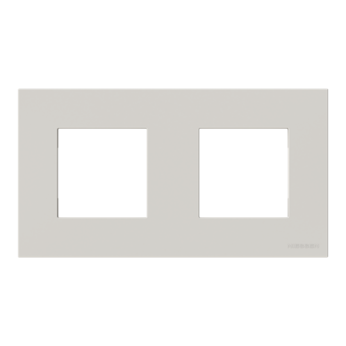 Frame 2-gang Dune - Zenit