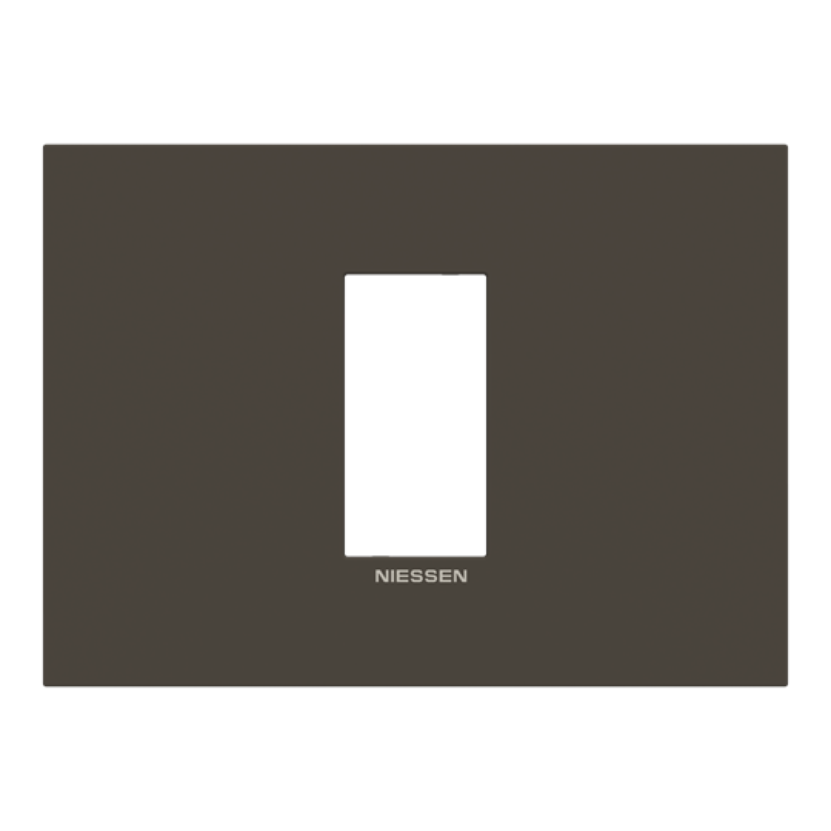 Frame 1-gang Anthracite - Zenit