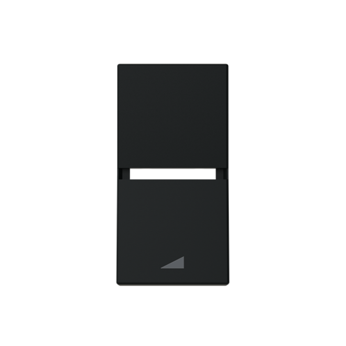 Rocker Dimmer with Dimmer Black - Zenit