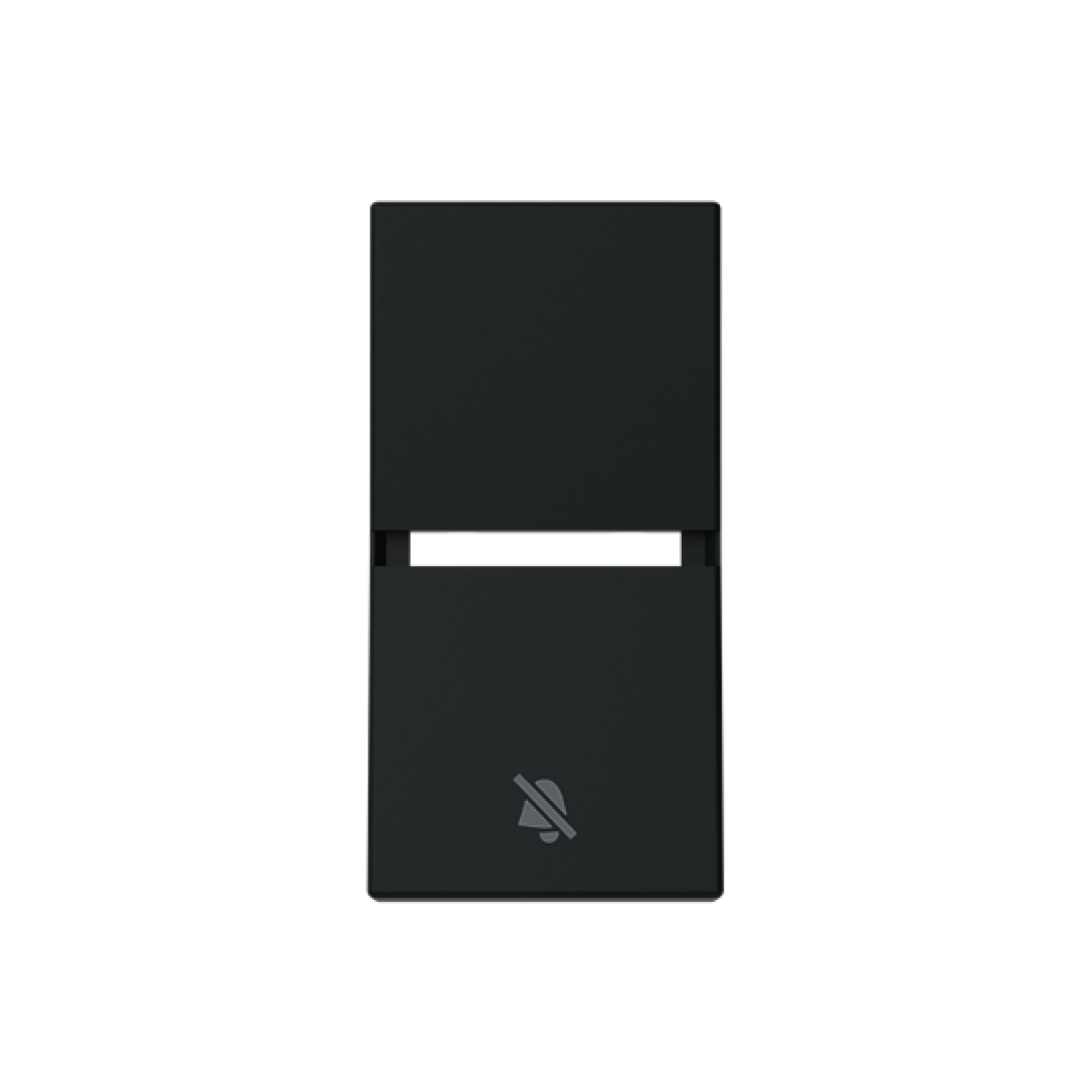 Rocker Switchpush button with DND Black - Zenit