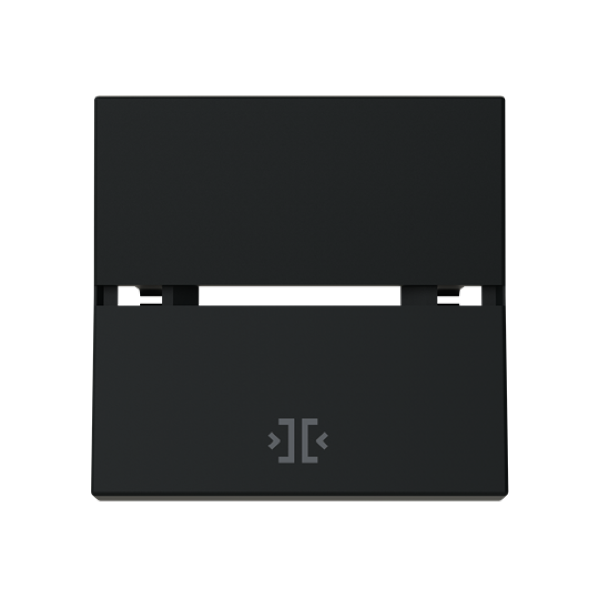 Rocker Switchpush button with Close Black - Zenit