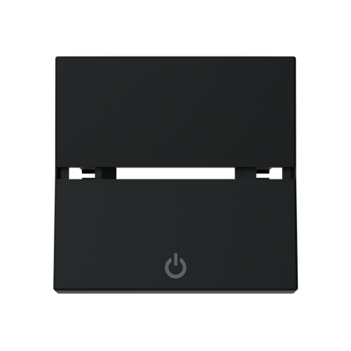 Rocker Switchpush button with Off Black - Zenit