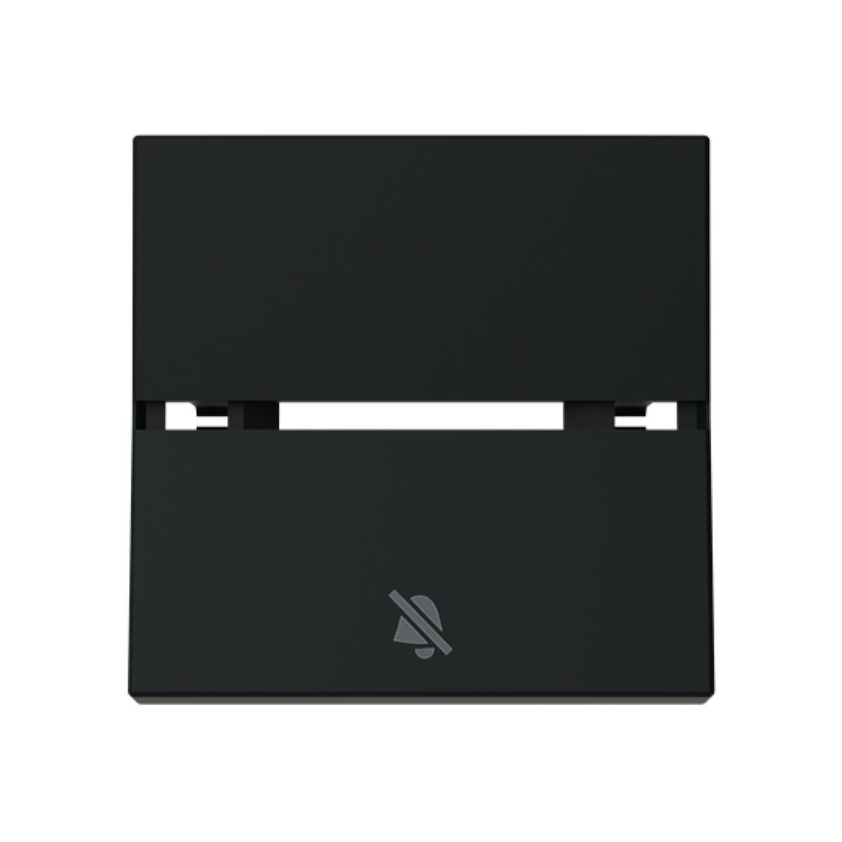 Rocker Switchpush button with DND Black - Zenit