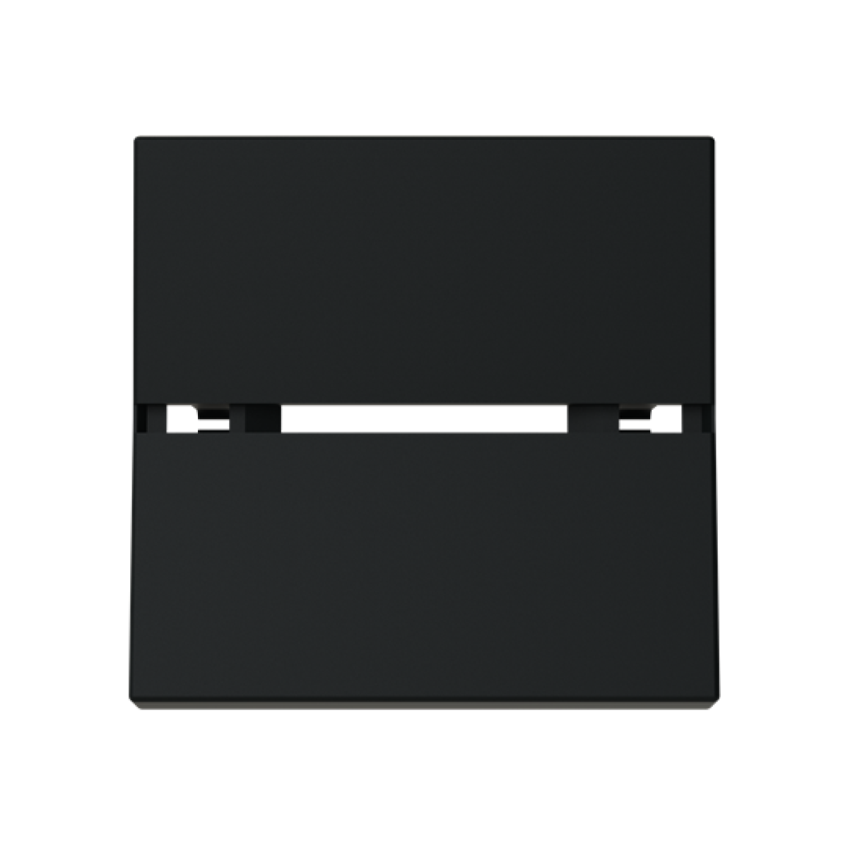 Rocker Switchpush button with Without imprint Black - Zenit