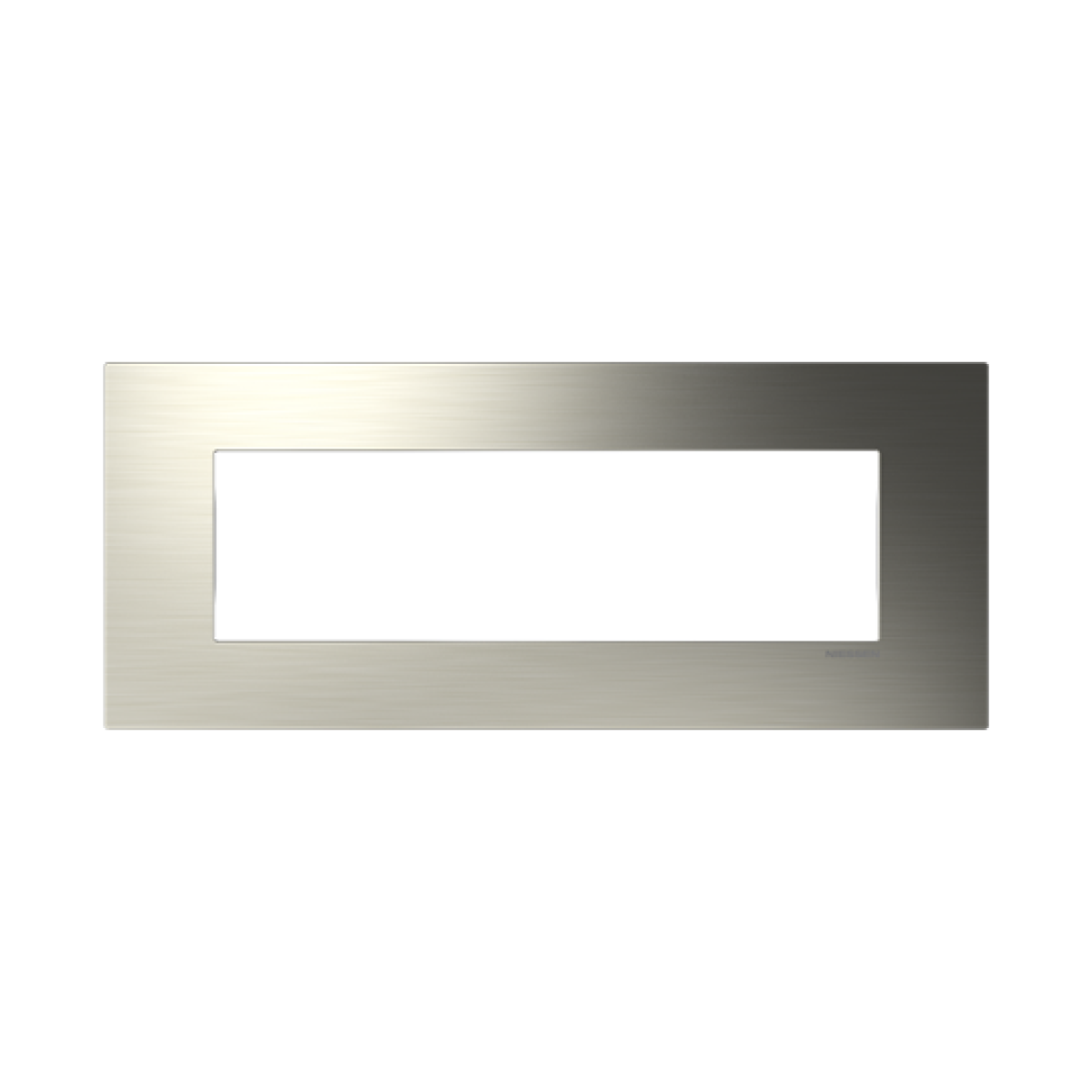 Frame 1-gang Nickel - Zenit