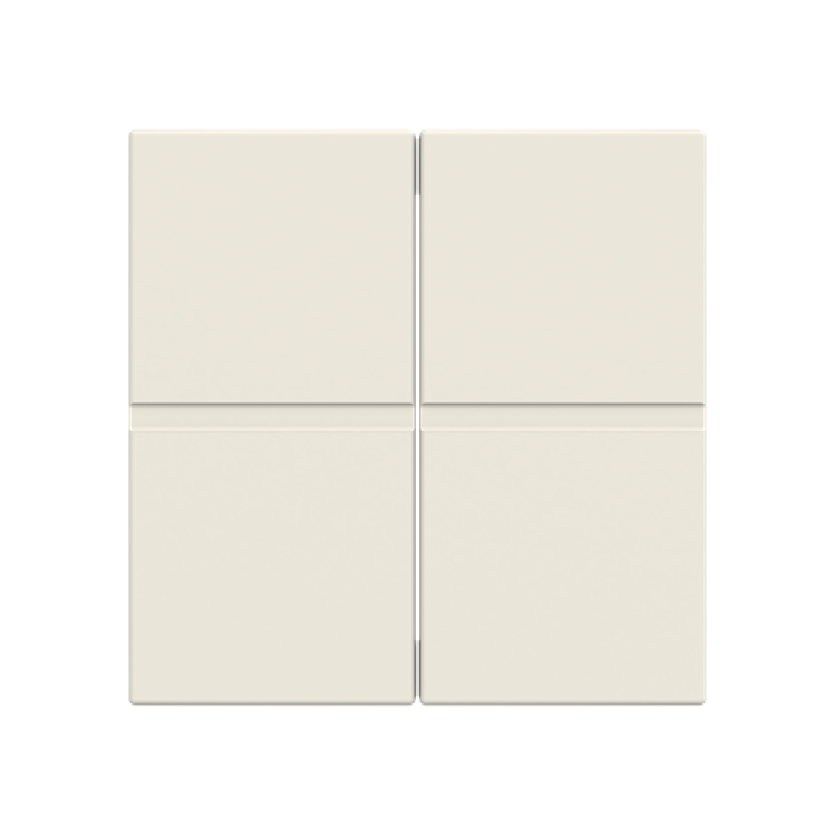 Rocker Switchpush button with None White - Zenit