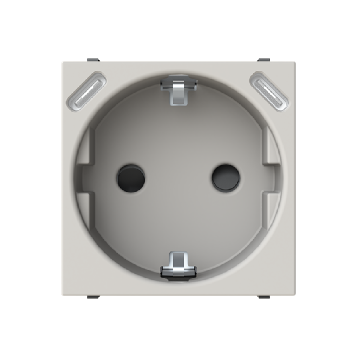 Socket outlet insertcover with USB AC Dune - Zenit