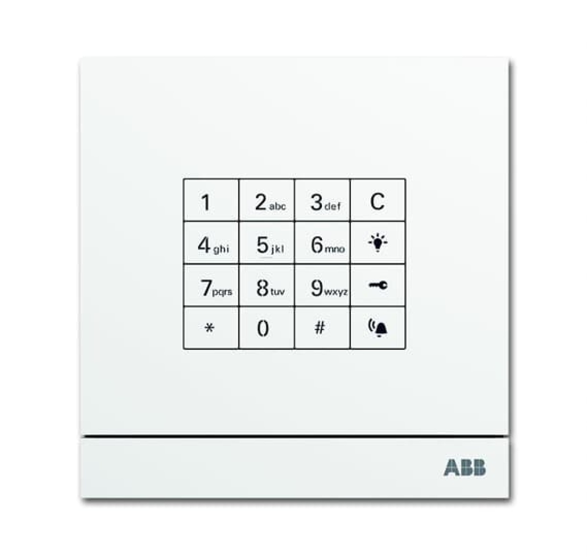 Outdoor Station with KeypadPincode, white