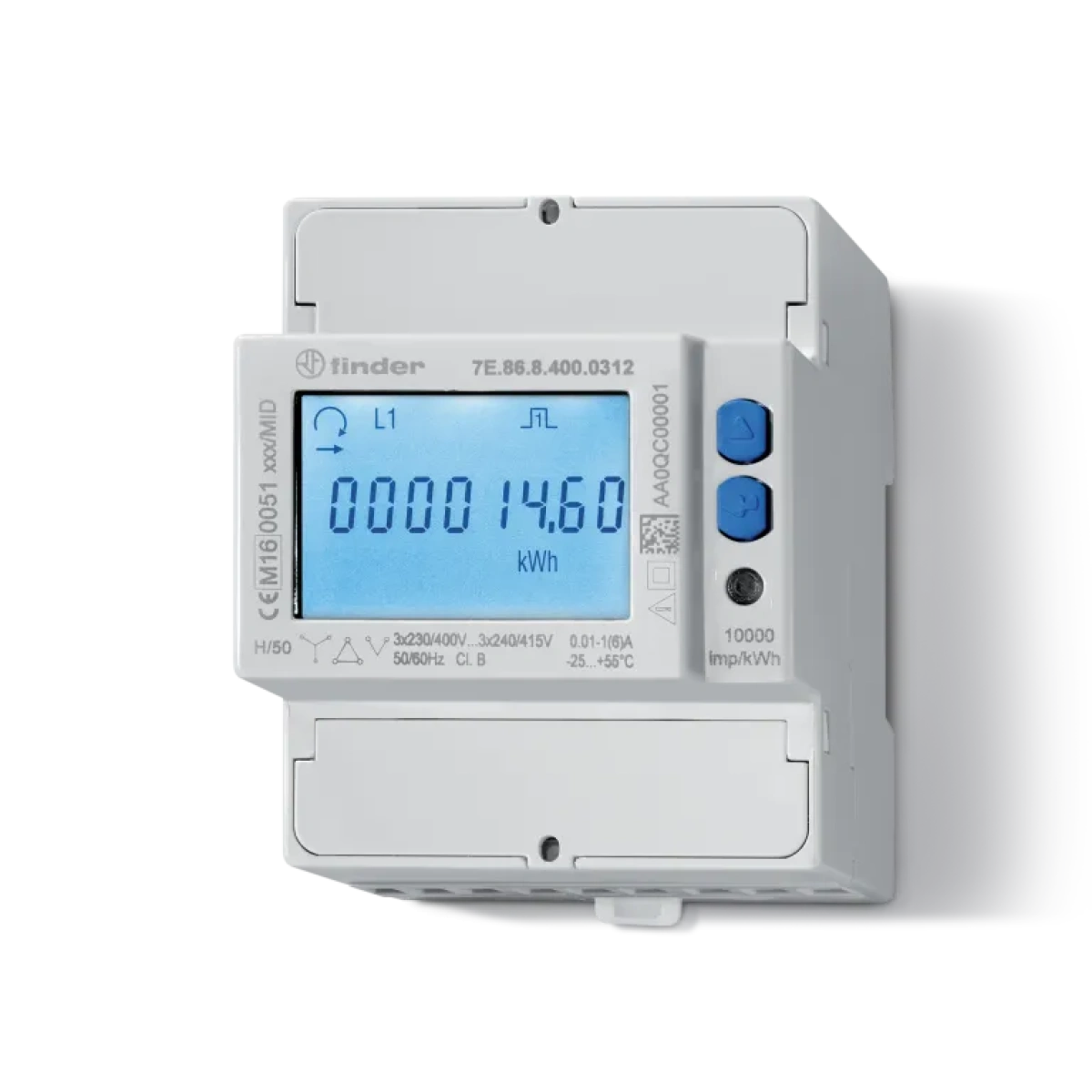 ENERGY METER FOR C.T., ELECTRONIC