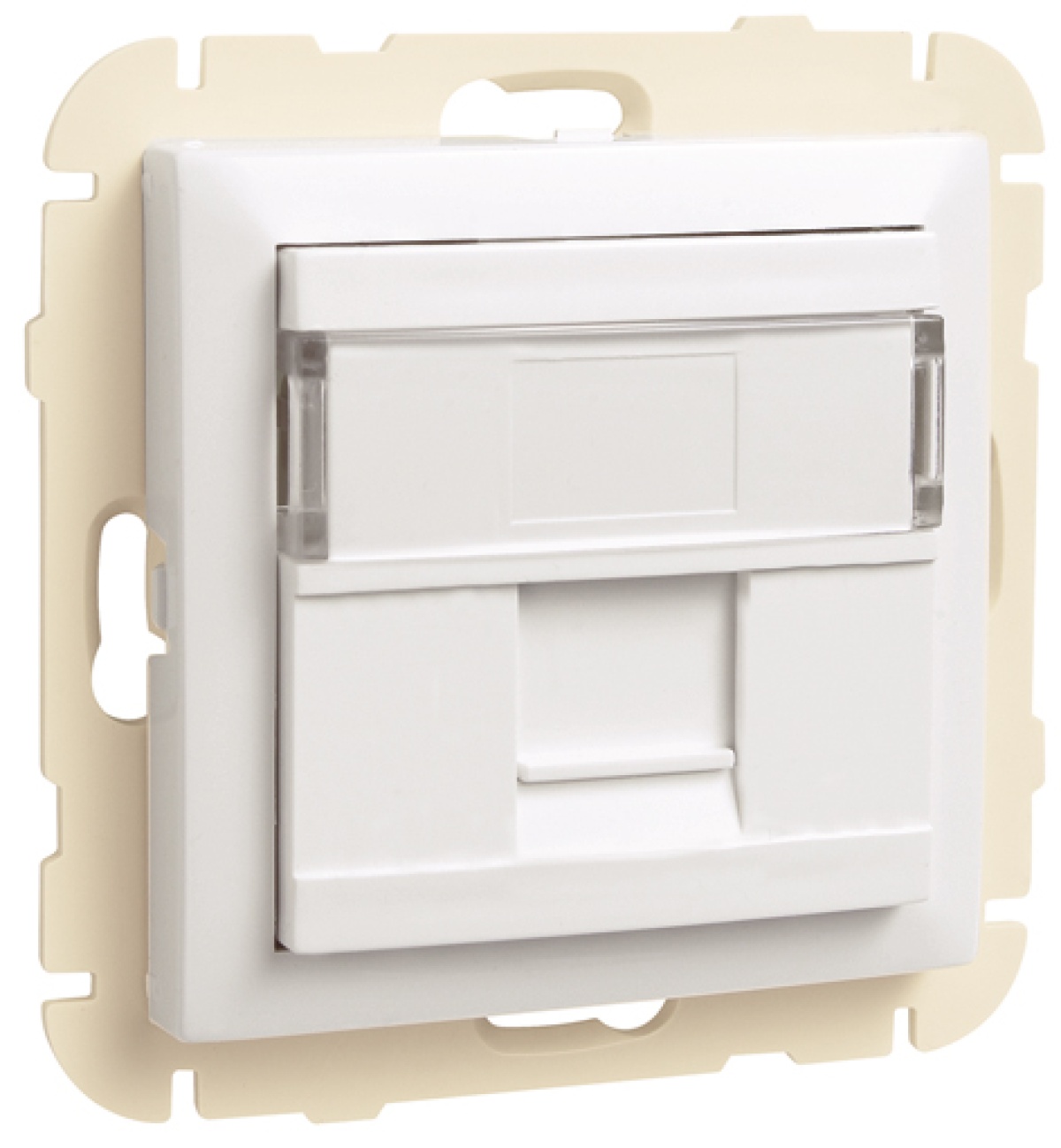 ARO C MÓDULO 1 SAÍDA P CONETOR RJ45 BRANCO