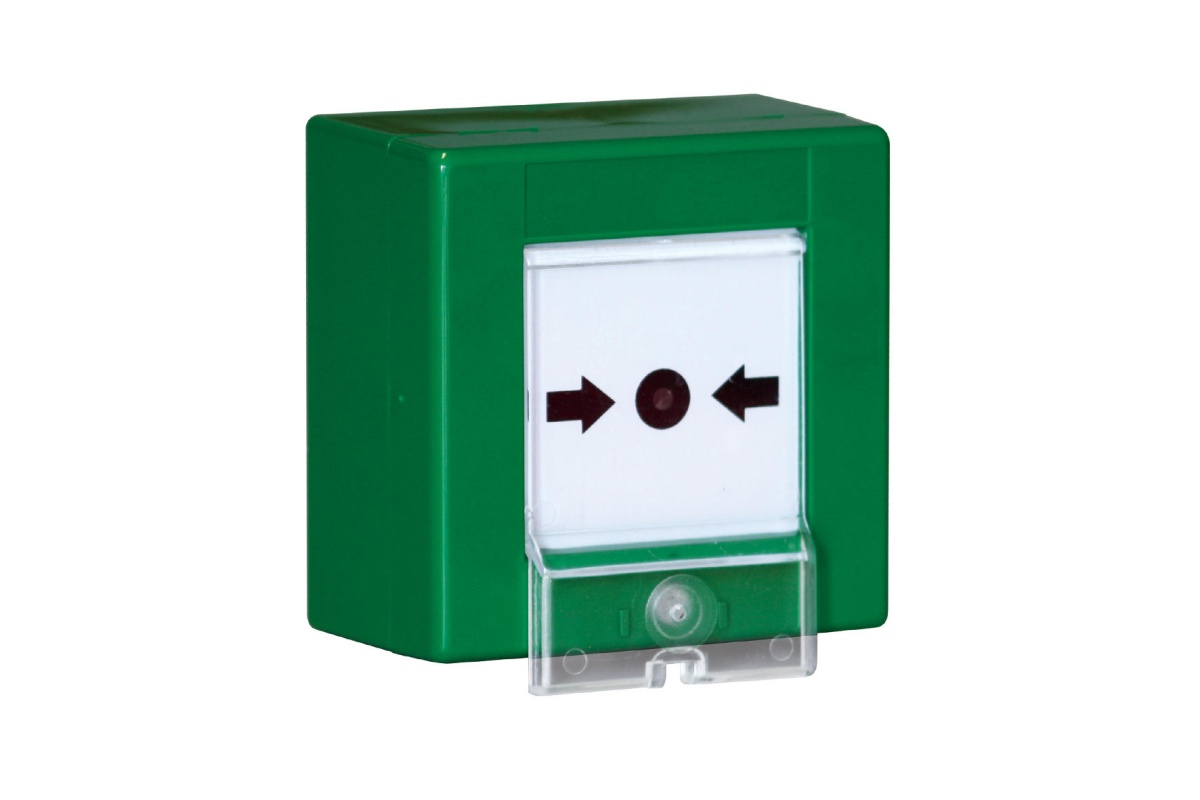 BREAK GLASS CALL POINT - GREEN