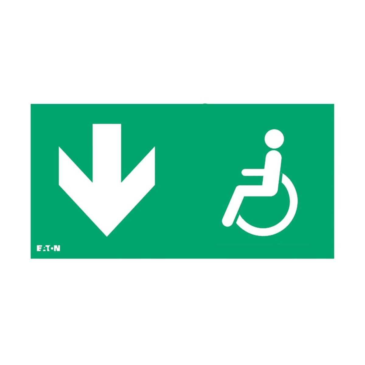 GuideLed 30m wheel chair PU ISO 7010