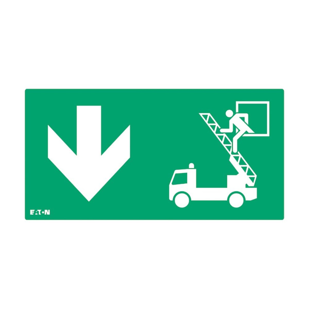 GuideLed 30m Rescue window PU ISO 7010