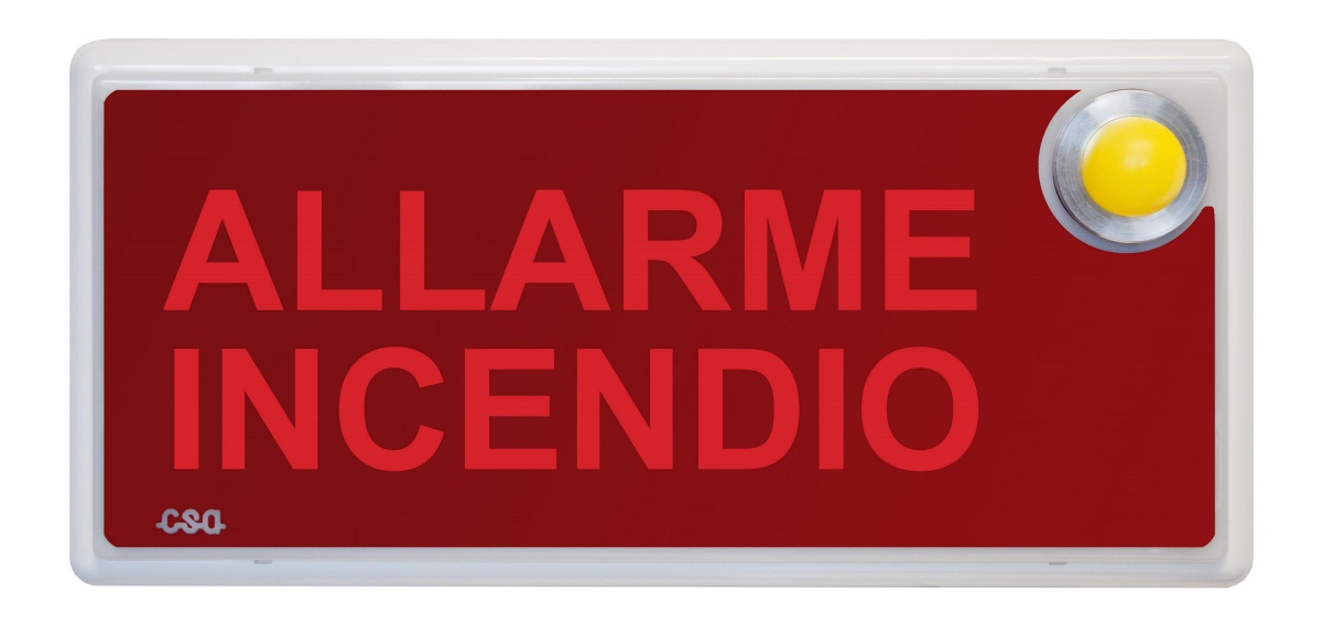 FIRE SIGN BOARD IP54 EN54-23