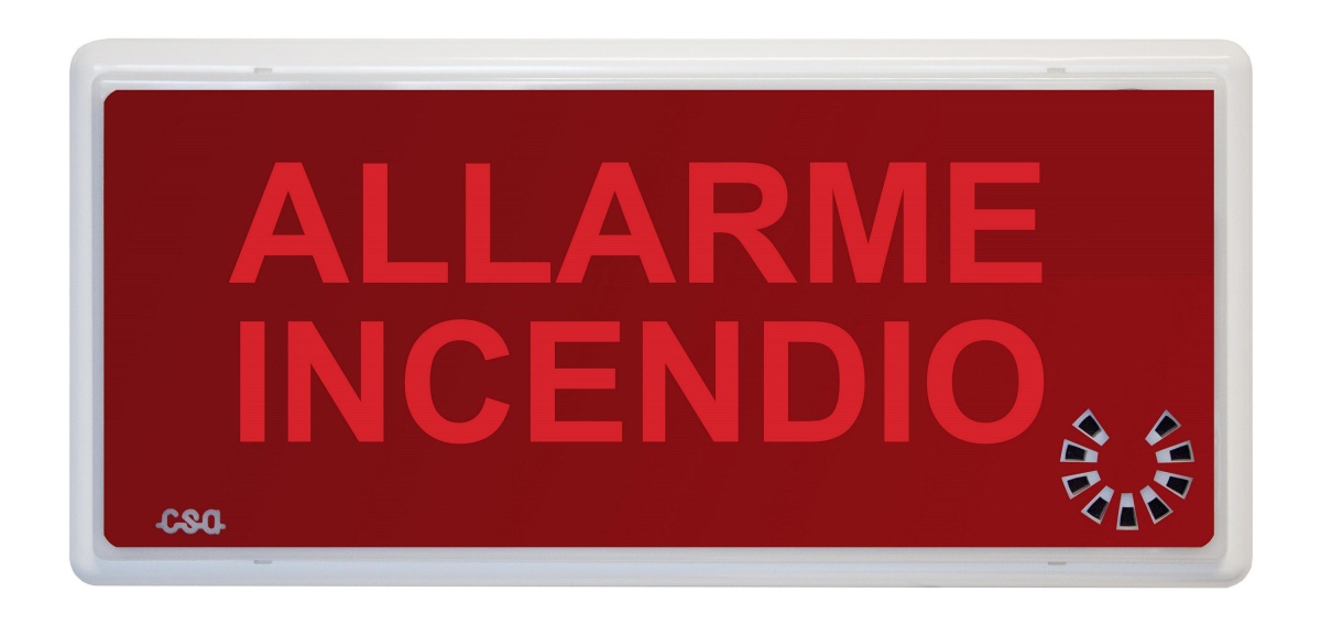 SIGN BOARD IP54 EN54-3