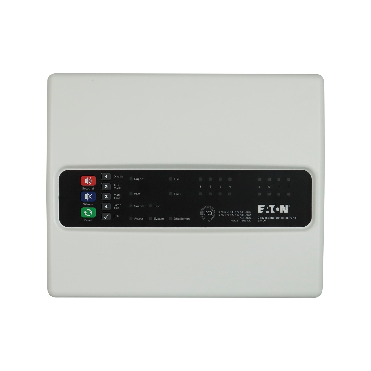 BASIC CONV DETECTION PANEL 8 ZONES